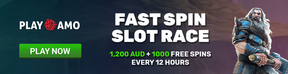 Playamo casino Fast spin slot race